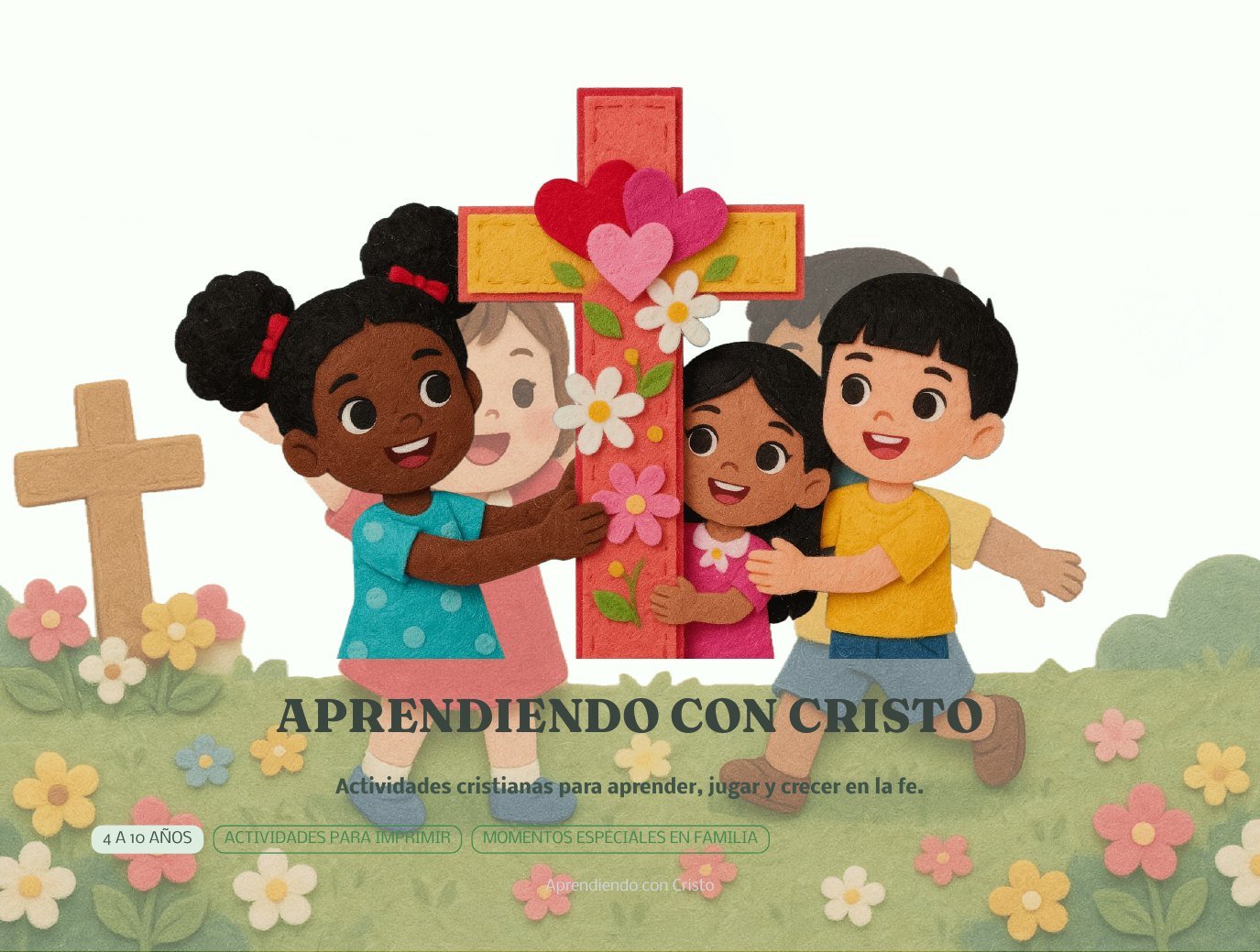 Portada de Aprendiendo con Cristo