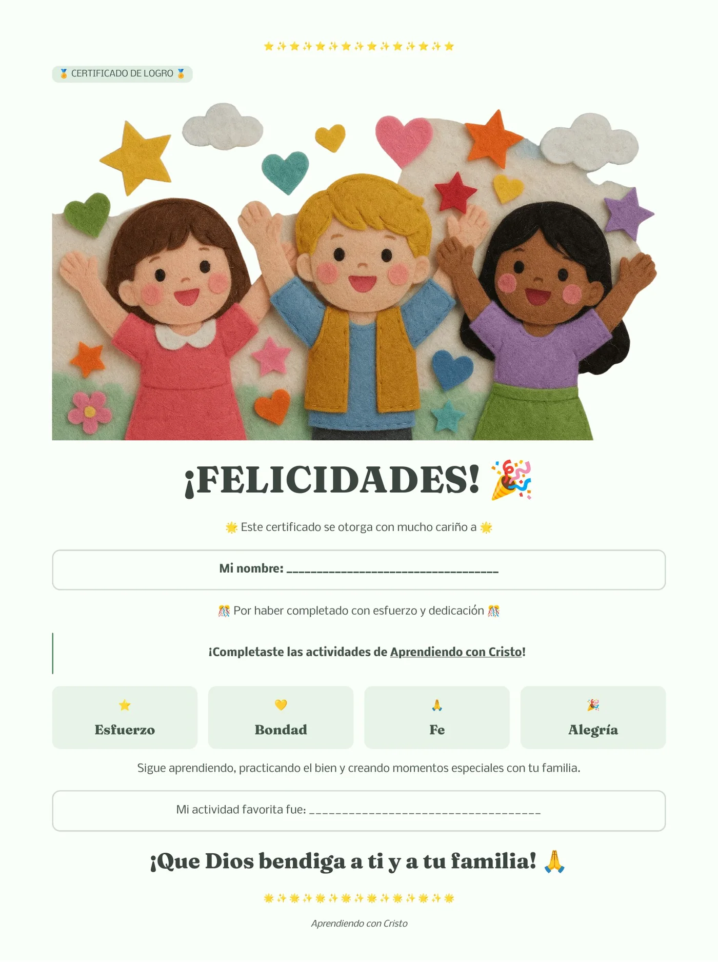 Certificado final