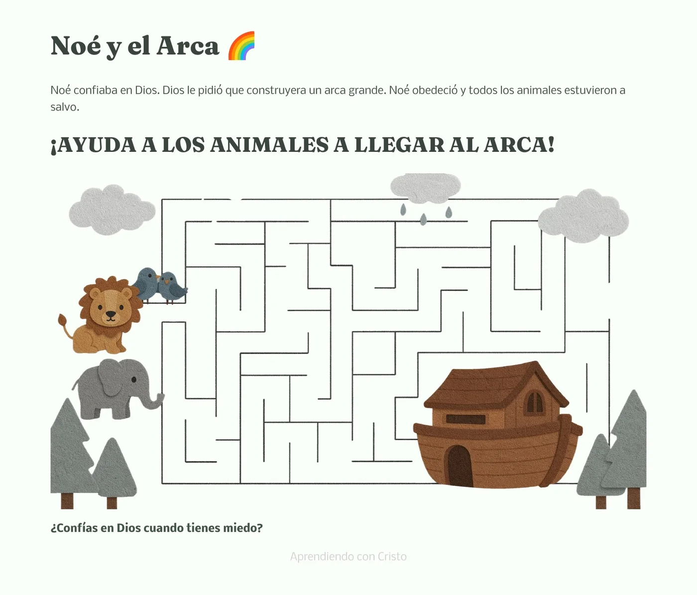 Actividad Noé y el Arca